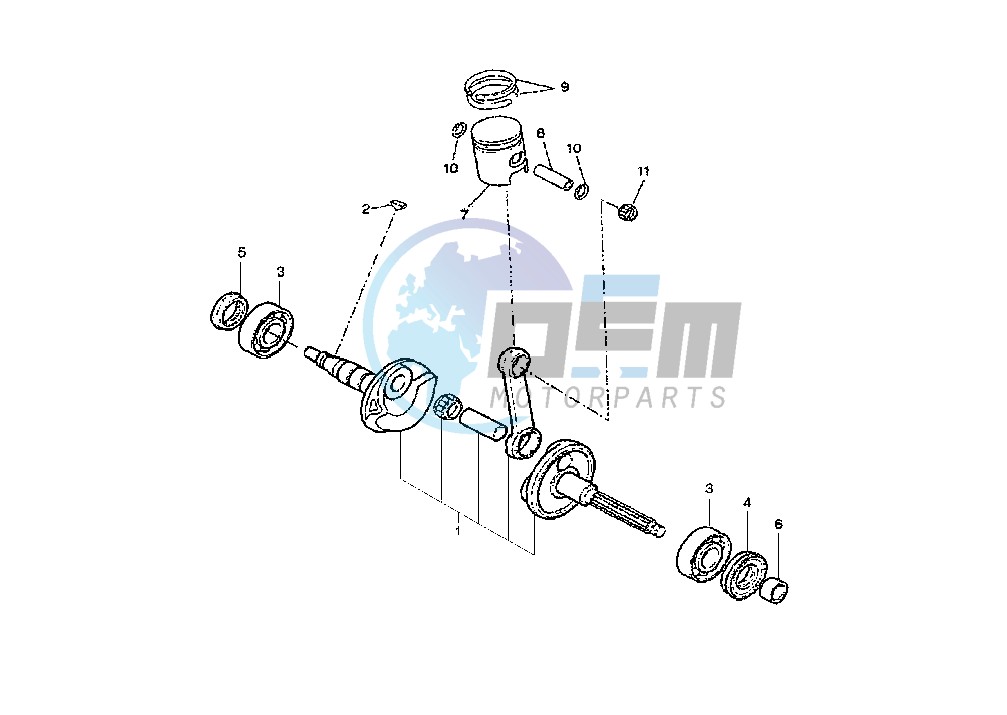 CRANKSHAFT PISTON