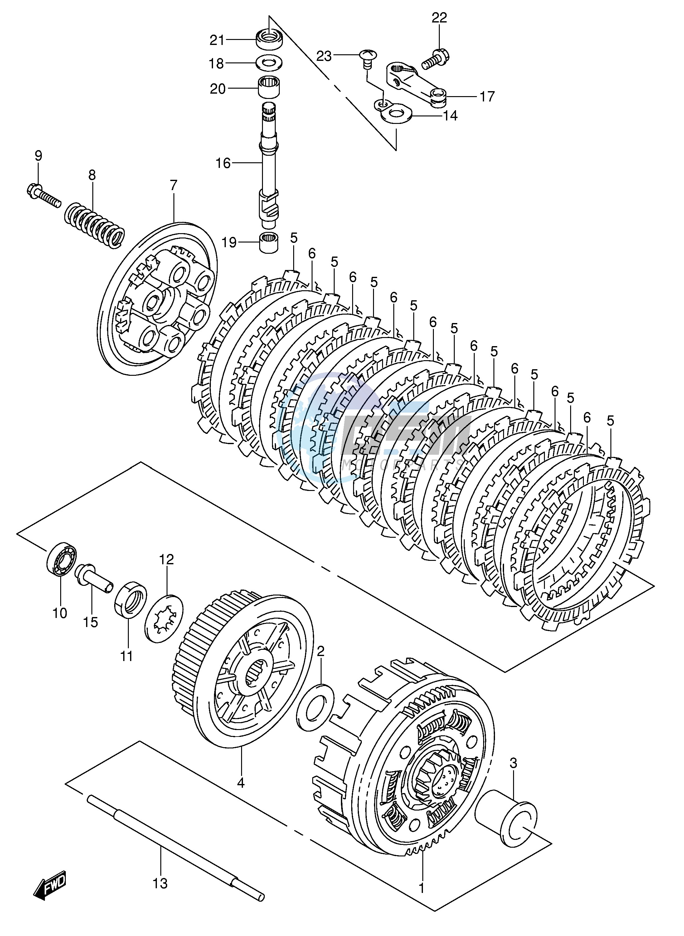 CLUTCH (MODEL K5 K6 K7)