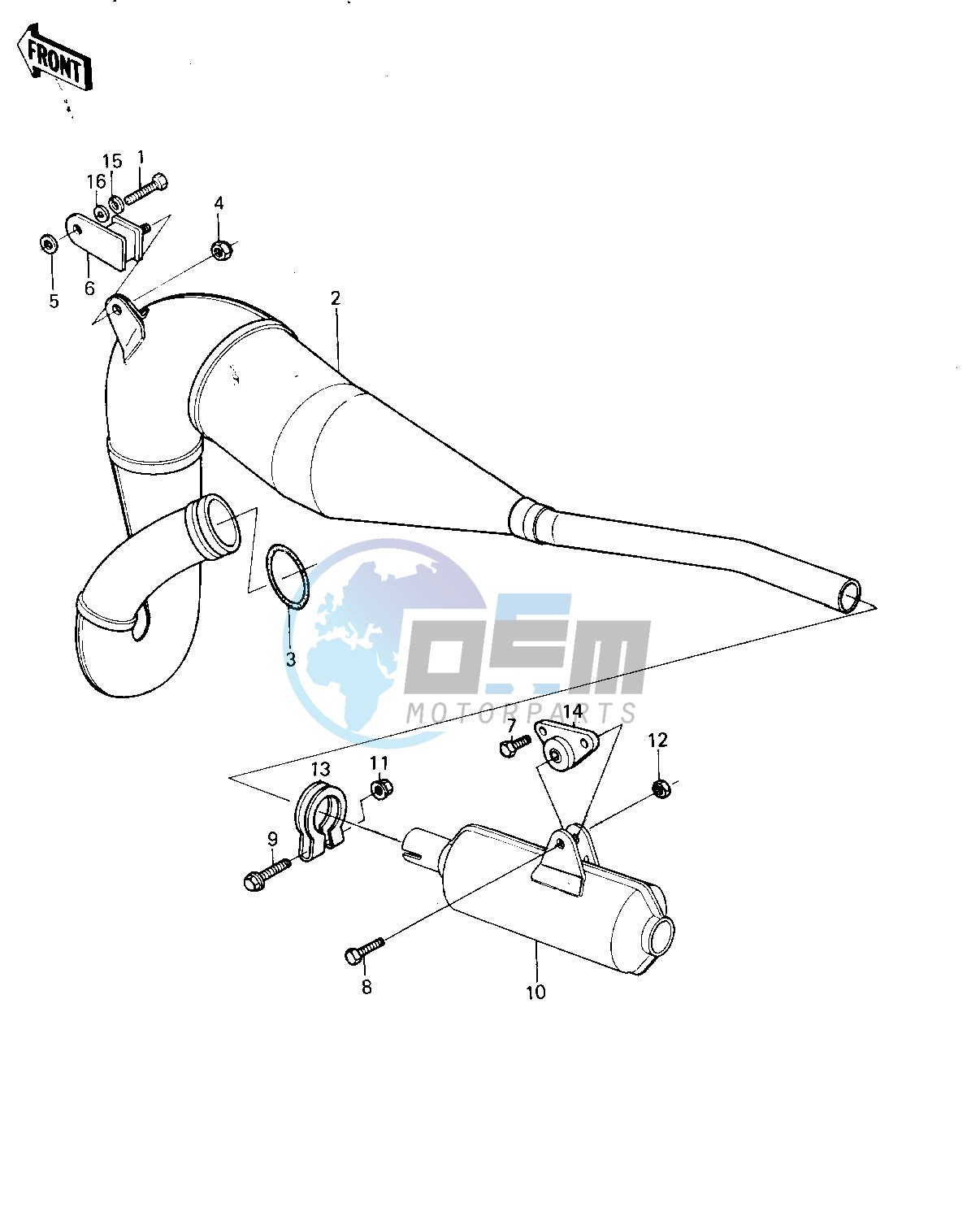 MUFFLER -- 80 A6- -