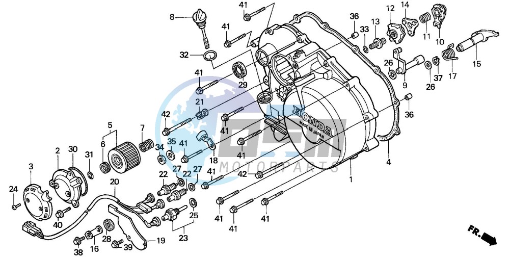 RIGHT CRANKCASE COVER