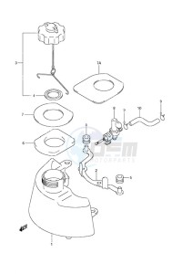 DF 2.5 drawing Fuel Tank