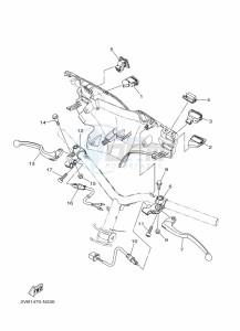 GPD125-A NMAX 125 (BV3J) drawing GENERATOR