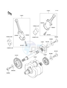 VN 900 D[VULCAN 900 CLASSIC LT] (6F-9F) D9F drawing CRANKSHAFT