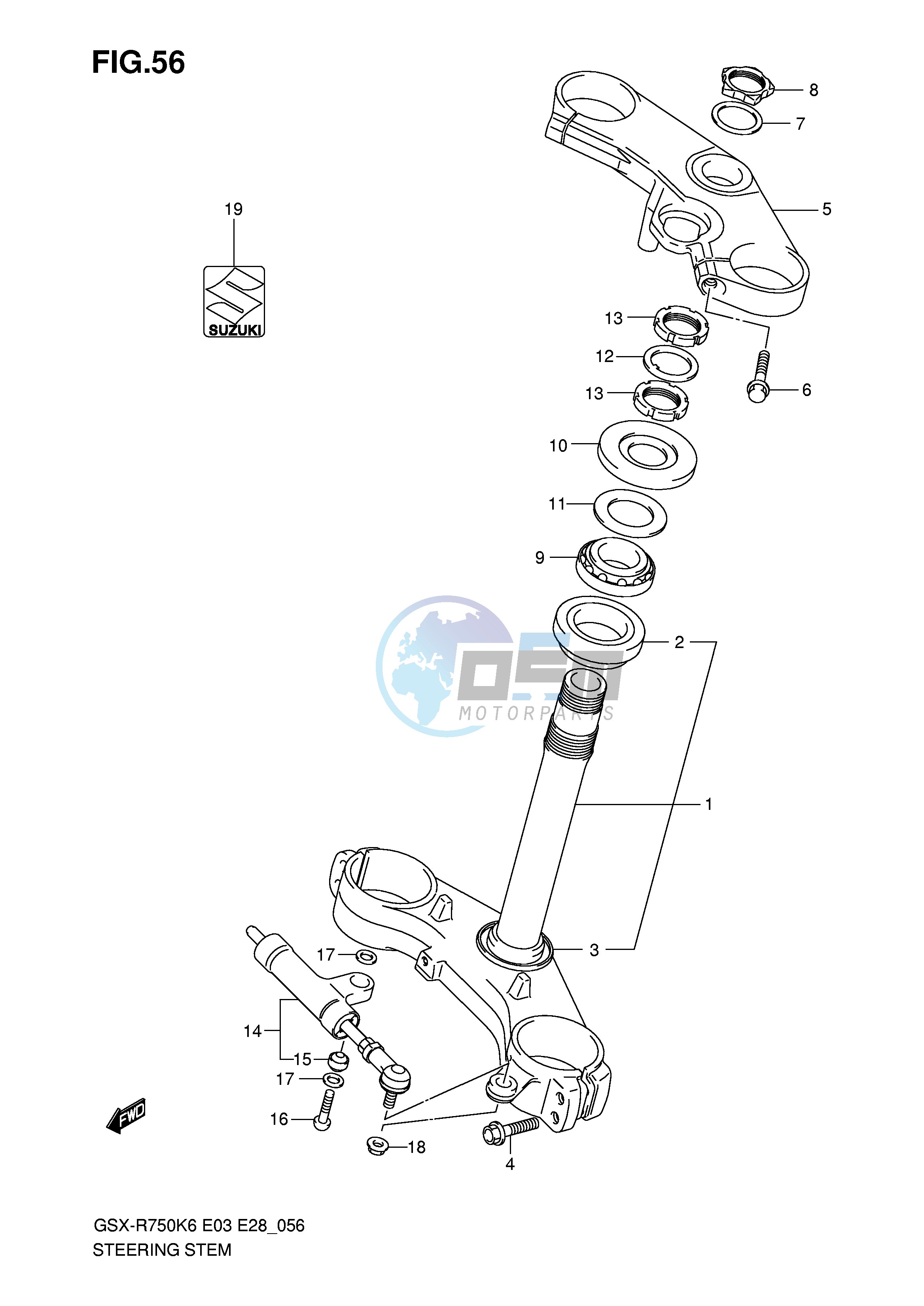 STEERING STEM