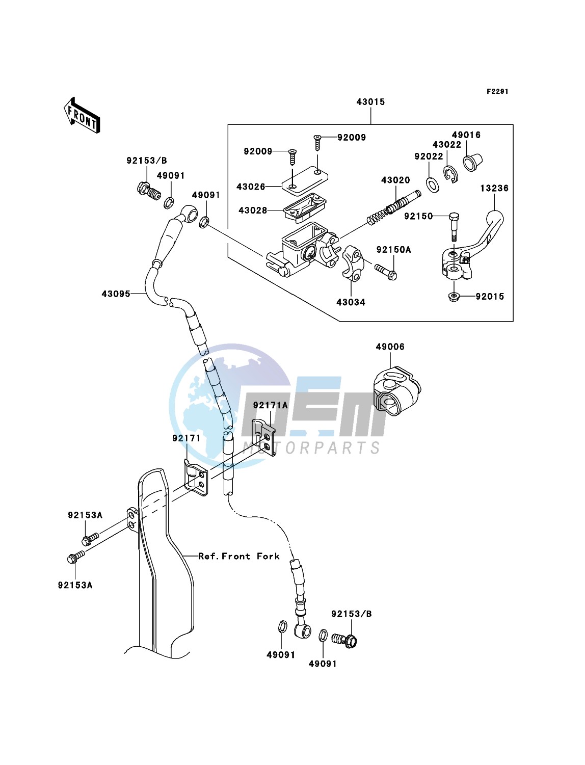 Front Master Cylinder