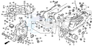 SH300R drawing CRANKCASE