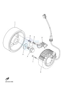 XJ6FA 600 DIVERSION F (ABS) (1DG5 1DG6) drawing GENERATOR