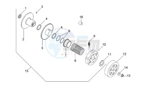 Gulliver 50 Air drawing Clutch