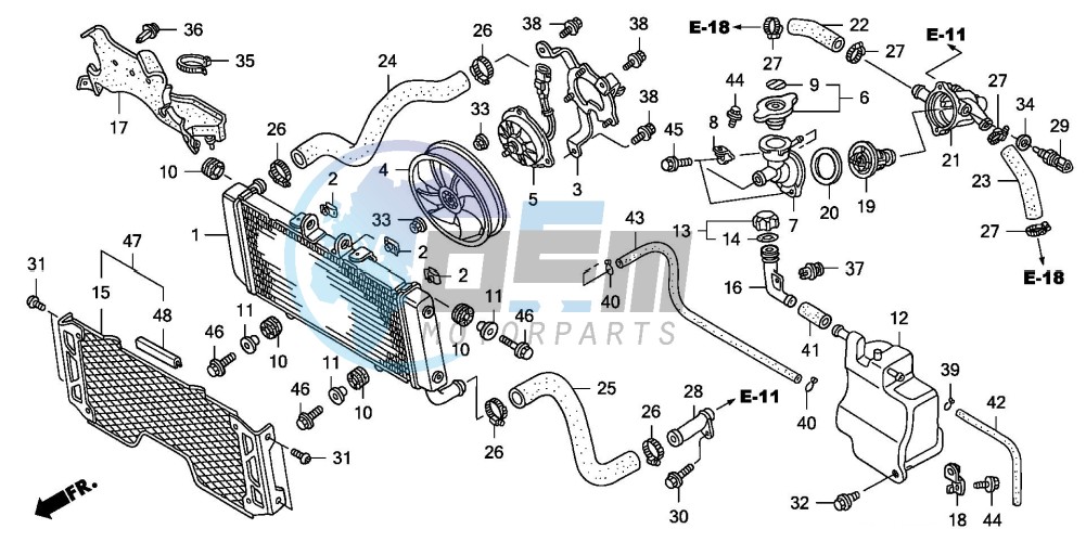 RADIATOR (CB1300/S)