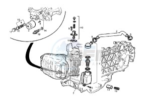 BOULEVARD 125-150 cc drawing OIL CLEANER