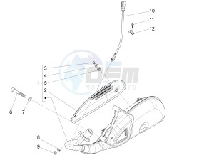 LXV 125 4T 3V IE NOABS E3 (APAC) drawing Silencer