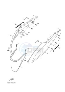 HW151 XENTER 150 (52S2) drawing SIDE COVER