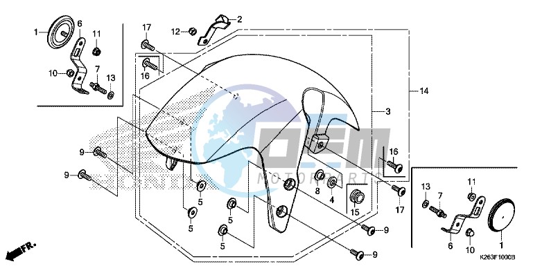 FRONT FENDER