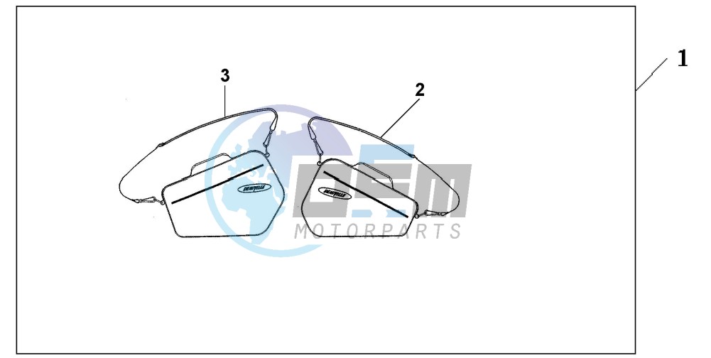 PANNIER INNER BAG SET