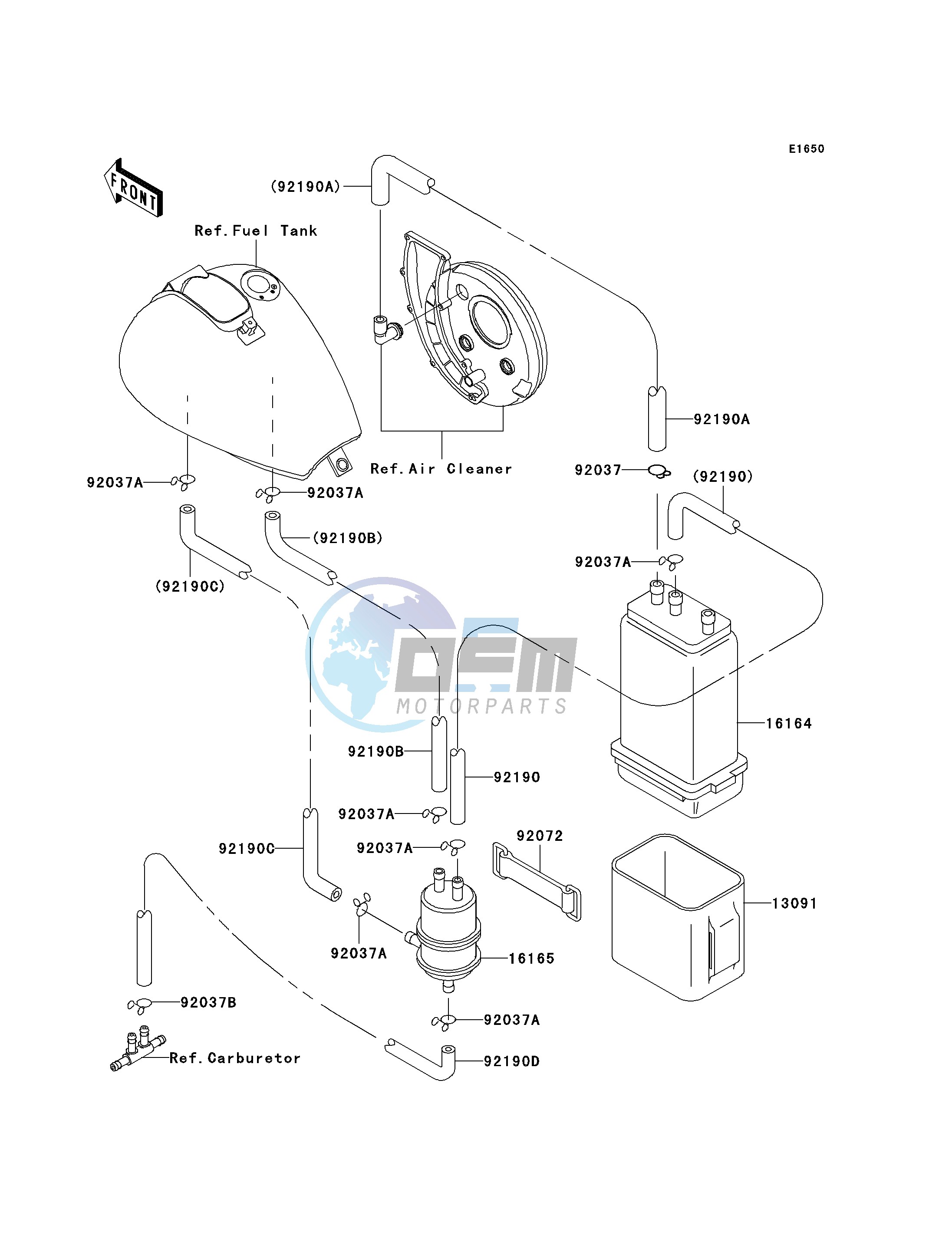 FUEL EVAPORATIVE SYSTEM