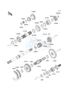 KAF 620 M [MULE 4010 4X4] (M9F) MAF drawing TRANSMISSION