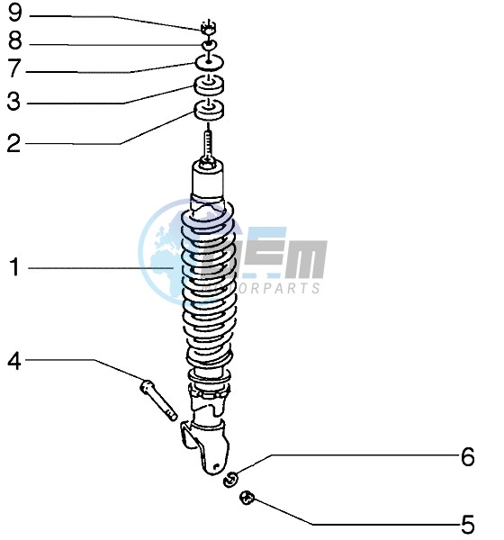 Rear Shock absorber