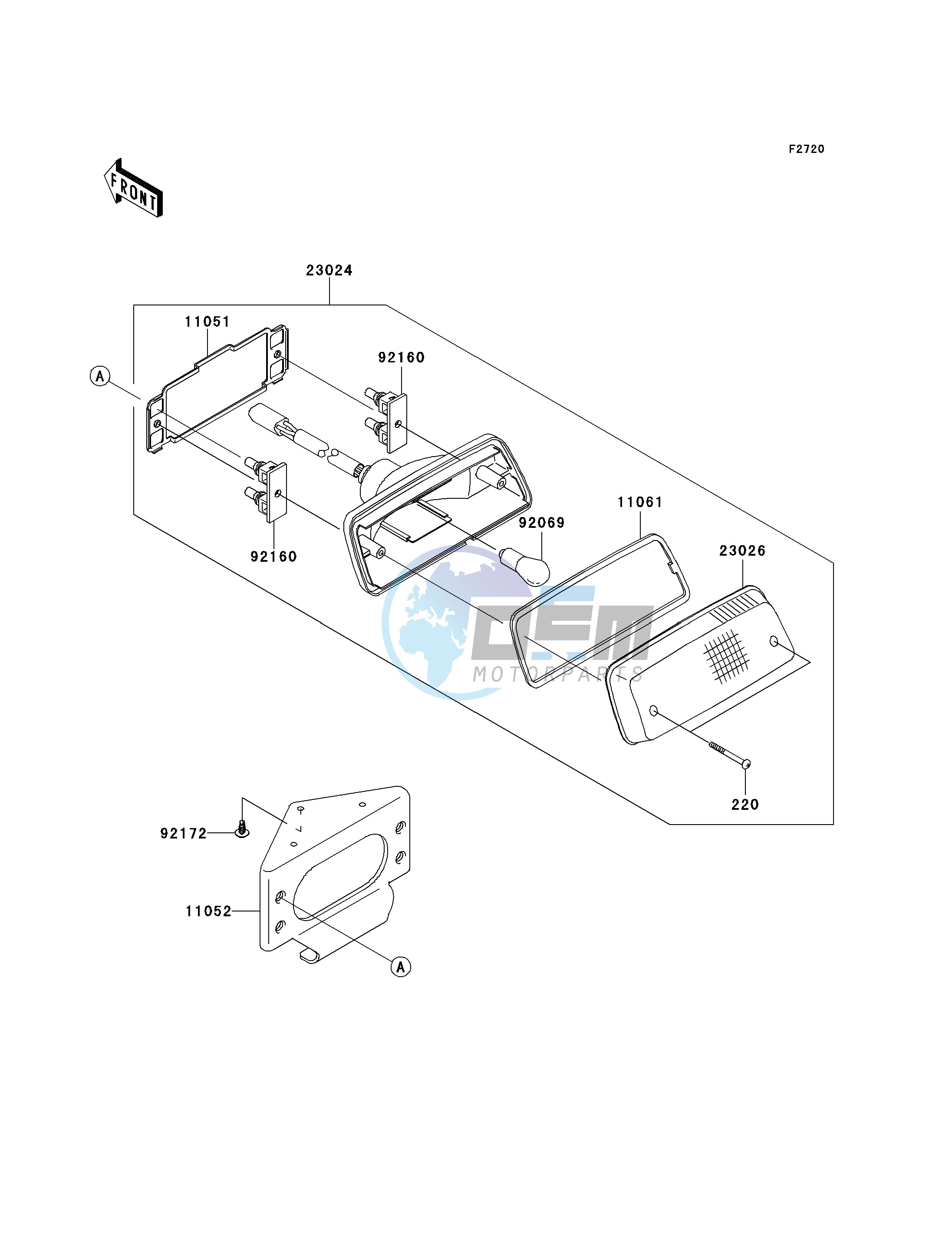 TAILLIGHT-- S- -