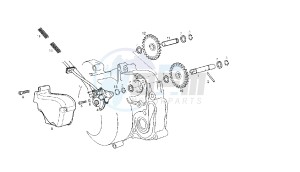 SENDA R X-TREM - 50 CC VTHSR1D1A 2T EU2 drawing OIL PUMP