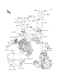 KAF 400 A [MULE 610 4X4] (A6F-AF) A6F drawing CONTROL