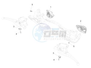 946 150 4T 3V ABS ARMANI (NAFTA) drawing Selectors - Switches - Buttons