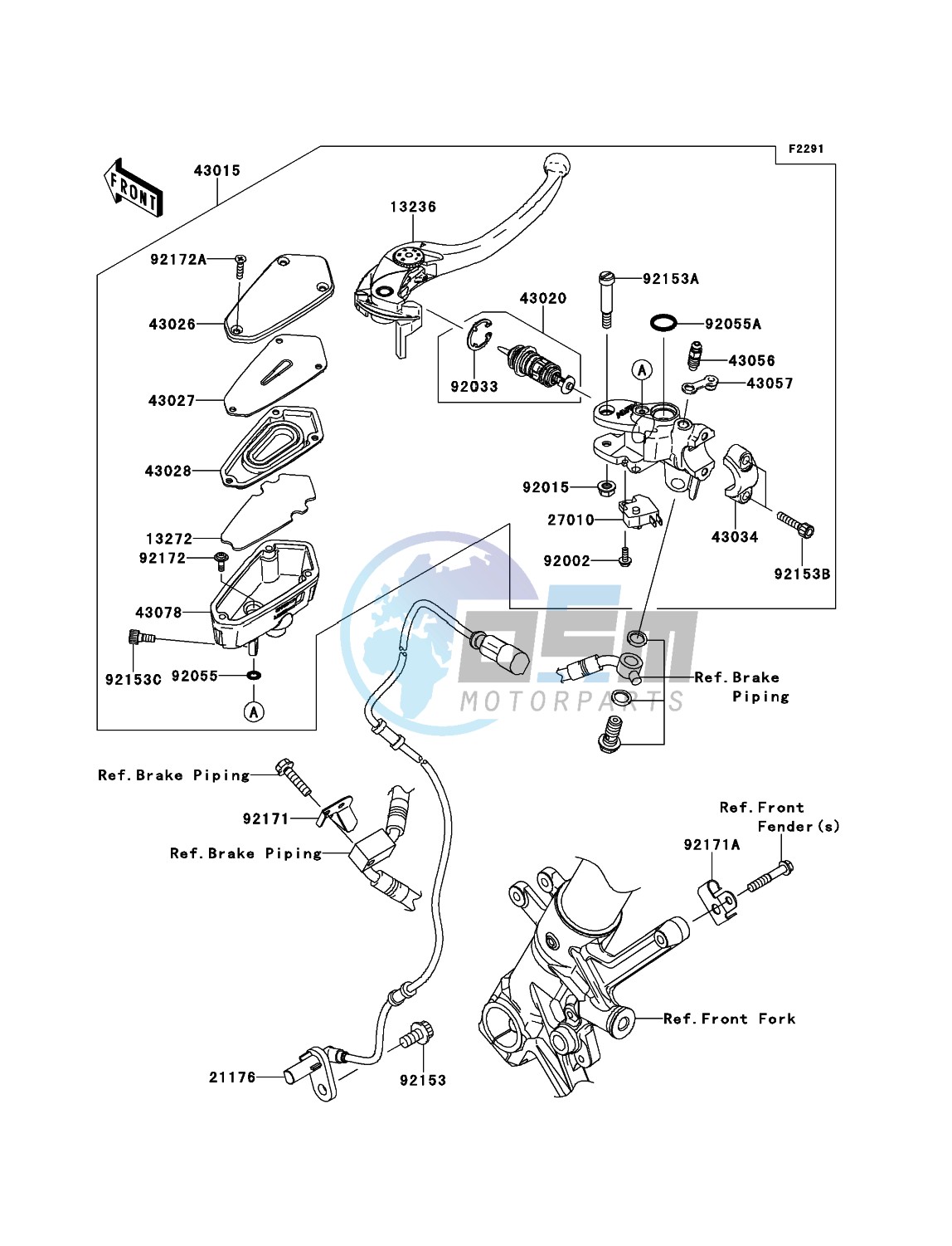 Front Master Cylinder