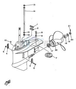 40Q drawing LOWER-CASING-x-DRIVE