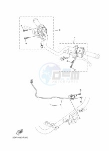 GPD150-A  (BV4G) drawing HANDLE SWITCH & LEVER