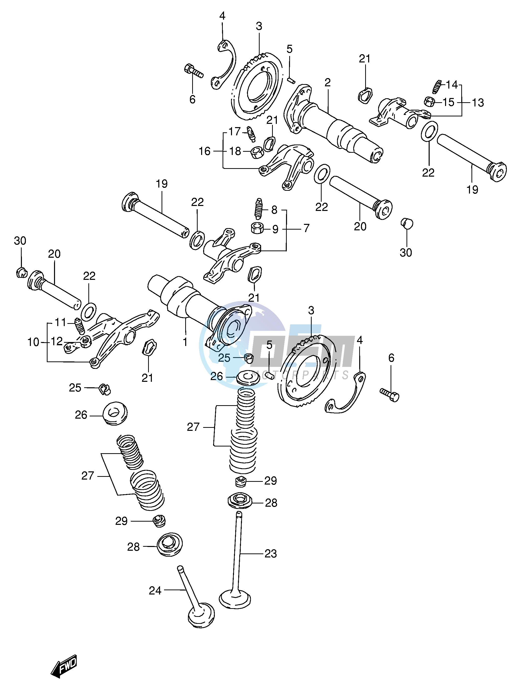 CAMSHAFT - VALVE