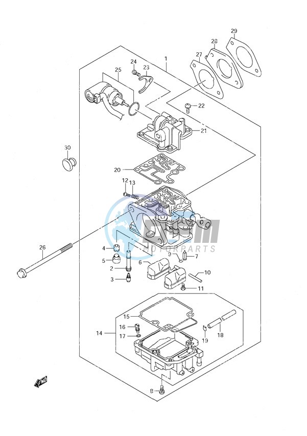 Carburetor - w/Remote Control