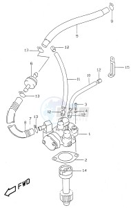 AY50 (V-W-X-Y) katana drawing OIL PUMP