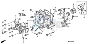 FES1259 UK - (E / MKH 3E) drawing CYLINDER HEAD