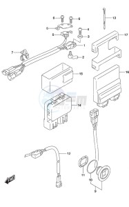 DF 200AS drawing PTT Switch/Engine Control Unit