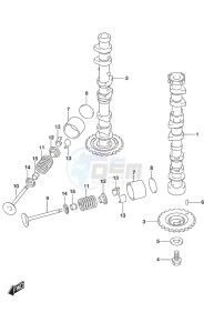 DF 60A drawing Camshaft