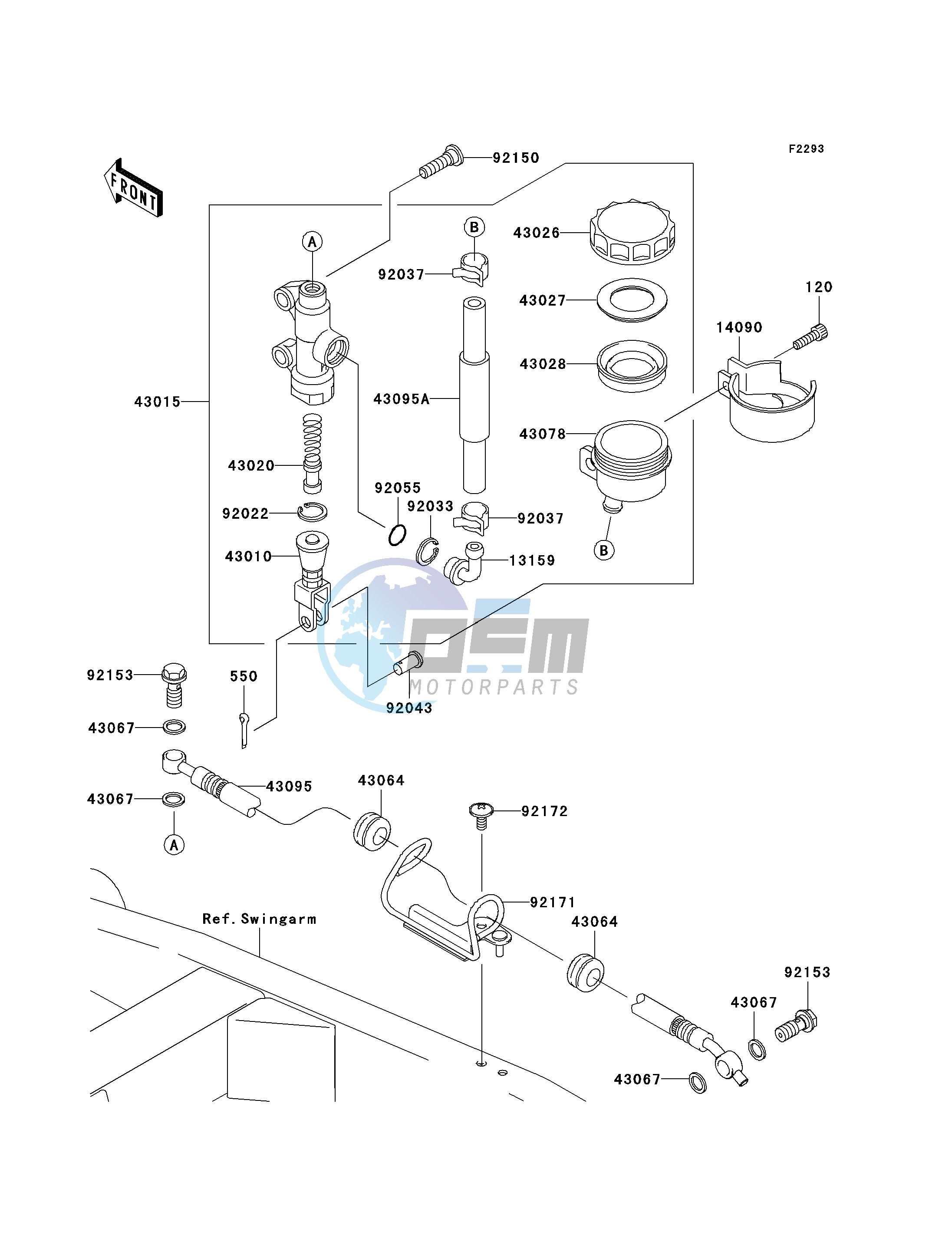 REAR MASTER CYLINDER