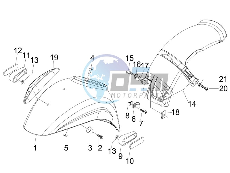 Wheel housing - Mudguard