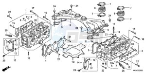 GL18009 Europe Direct - (ED) drawing CYLINDER HEAD