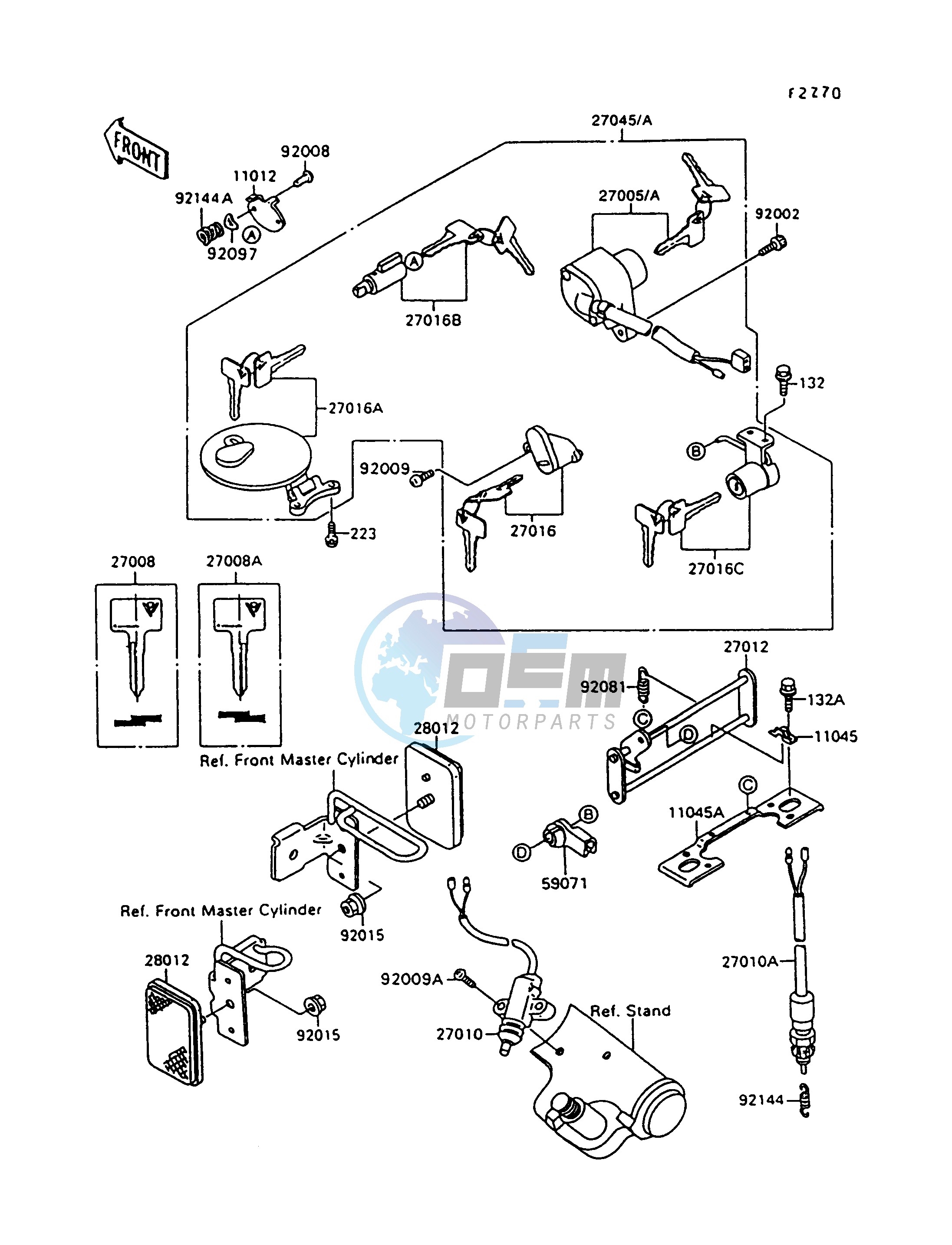 IGNITION SWITCH_LOCKS_REFLECTORS