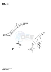 VL800 (E3-E28) VOLUSIA drawing FRAME BRACE