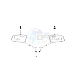 SAT 125 SC drawing MIRRORS