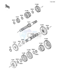 KLF 110 A [MOJAVE 110] (A1-A2) [MOJAVE 110] drawing TRANSMISSION