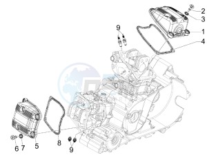 SRV 850 4t 8v e3 drawing Cylinder head cover