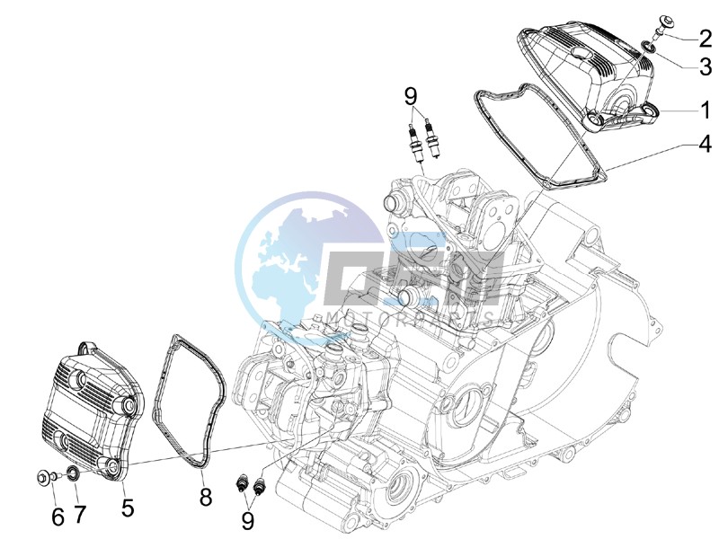 Cylinder head cover