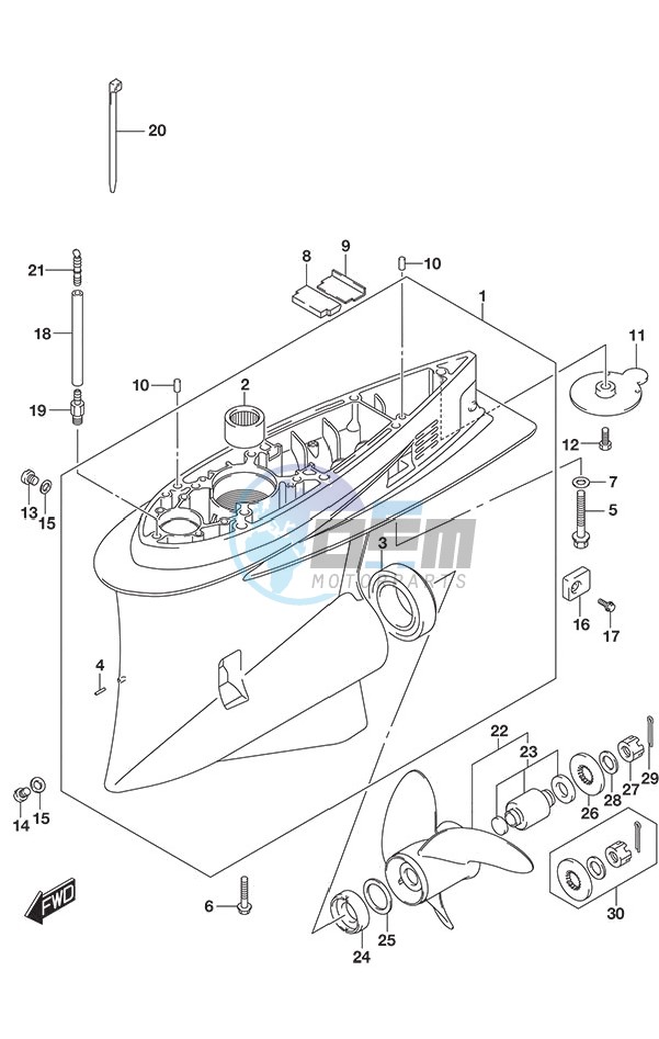 Gear Case SS Model