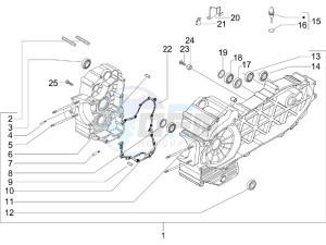 Beverly 500 (USA) USA drawing Crankcase