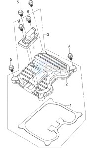 QUADLANDER 250 drawing CYLINDER HEAD COVER