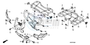 TRX500FMA Australia - (U) drawing CARRIER