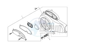 ATLANTIS - 50 CC Euro 2 4T drawing INTAKE