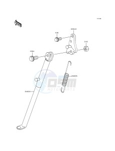 KX 100 B [KX100] (B5-B7) [KX100] drawing STAND-- S- -