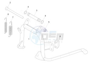 Liberty 50 iGet 4T 3V-2015-2017 (EMEA) drawing Stand/s